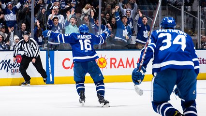 Mitch Marner buries power-play goal in overtime