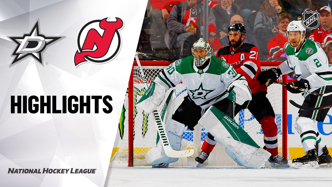 NHL Highlights | Stars @ Devils 2/01/20