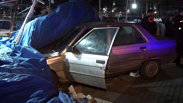 Başkent’te polisten kaçan alkollü ve ehliyetsiz sürücü kaza yaptı: 1 yaralı