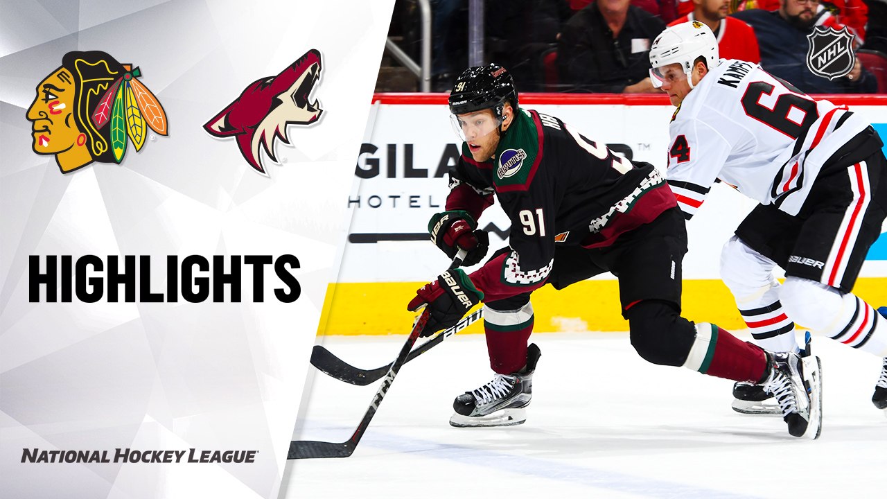 NHL Highlights | Blackhawks @ Coyotes 2/01/20