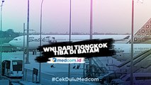 WNI dari Tiongkok Tiba di Bandara Hang Nadim Batam