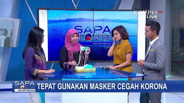 Cegah Penyebaran Virus Corona, Begini Cara Pakai Masker dan Cuci Tangan Yang Benar