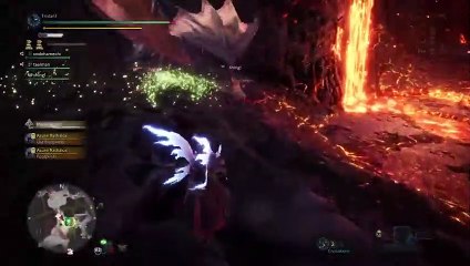 Hunting  High Rank Rathalos and Azure Rathian  Coop - MHW Events