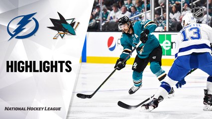 NHL Highlights | Lightning @ Sharks 2/01/20