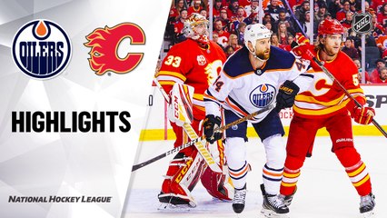 NHL Highlights | Oilers @ Flames 2/01/20