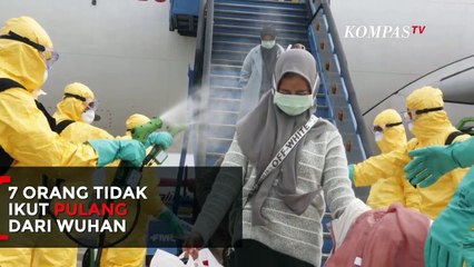 7 Orang WNI Tidak Ikut Pulang dari Wuhan