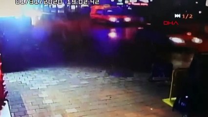 Nazlı’nın hayatını kaybettiği kaza, kamerada