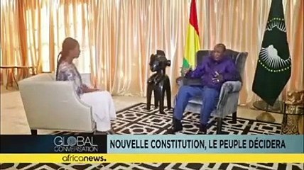 Alpha Condé: "beaucoup de présidents ont changé leur constitution..."