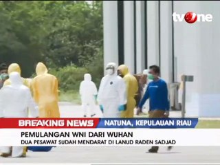 Proses yang Dijalani 238 WNI Selama Diobservasi di Natuna