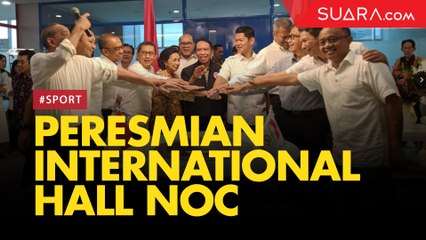 Menpora Resmikan International Hall NOC Indonesia