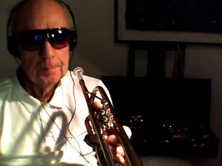 Ballad Funky Tune on Silent Brass Trumpet.