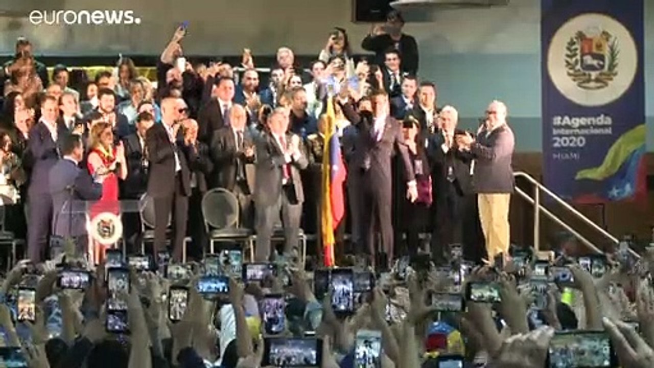 Kein Treffen mit Trump - Guaido trifft Anhänger in Miami