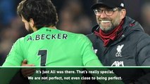 Alisson makes good shots look bad - Klopp