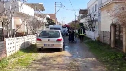 Evinde çıkan yangında dumandan zehirlenen kişi öldü