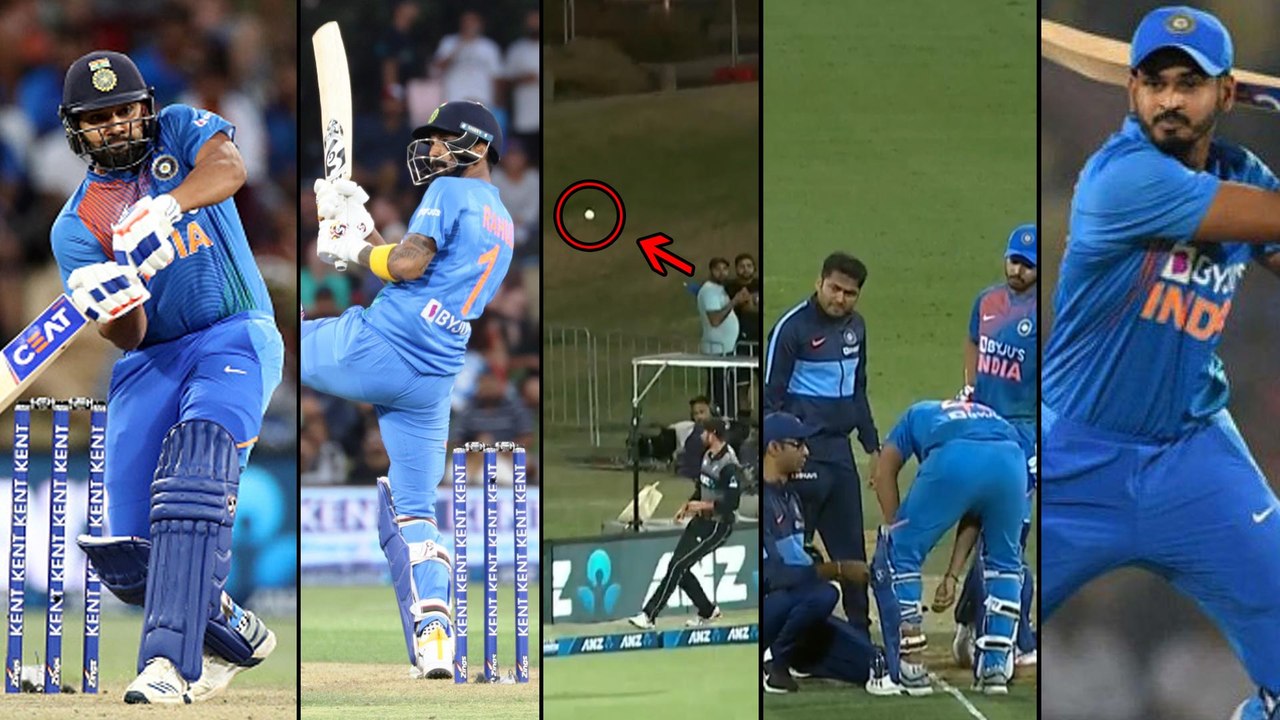 India vs New Zealand 5th T20I : Team India Scores 163/3 | Team India Batting Highlights