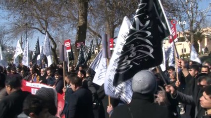 Şanlıurfa’da Kudüs için eller semaya açıldı