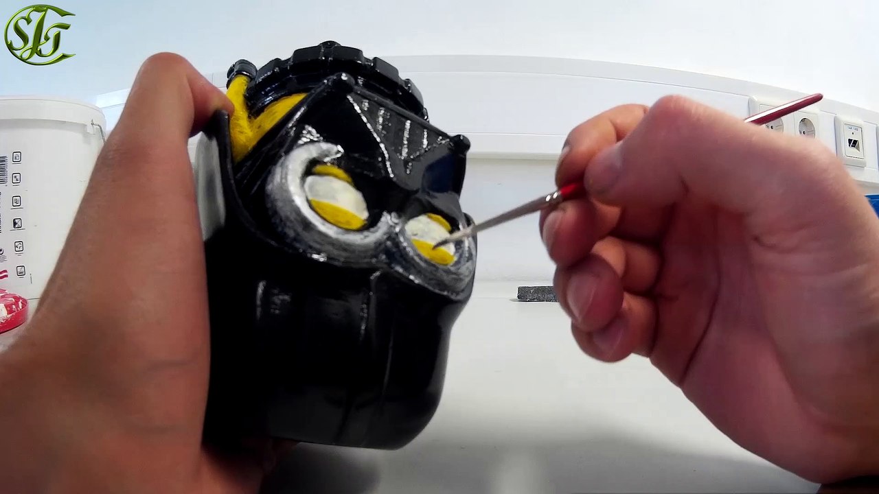Part 4 - Darth Vader Minion 3D Druck Paint