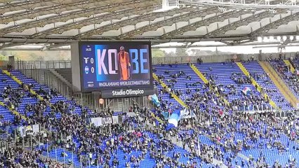 LAZIO - SPAL, L'OMAGGIO A KOBE BRYANT