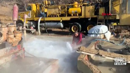 Tunceli'de termal su bulundu