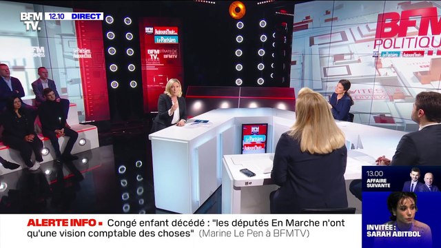 Quand je serais élue, sur un certain nombre de sujets clivants, je mettrai en place des référendums , Marine Le Pen - 02/02