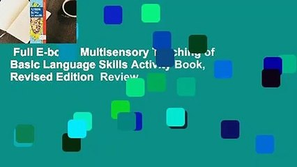 Full E-book  Multisensory Teaching of Basic Language Skills Activity Book, Revised Edition  Review