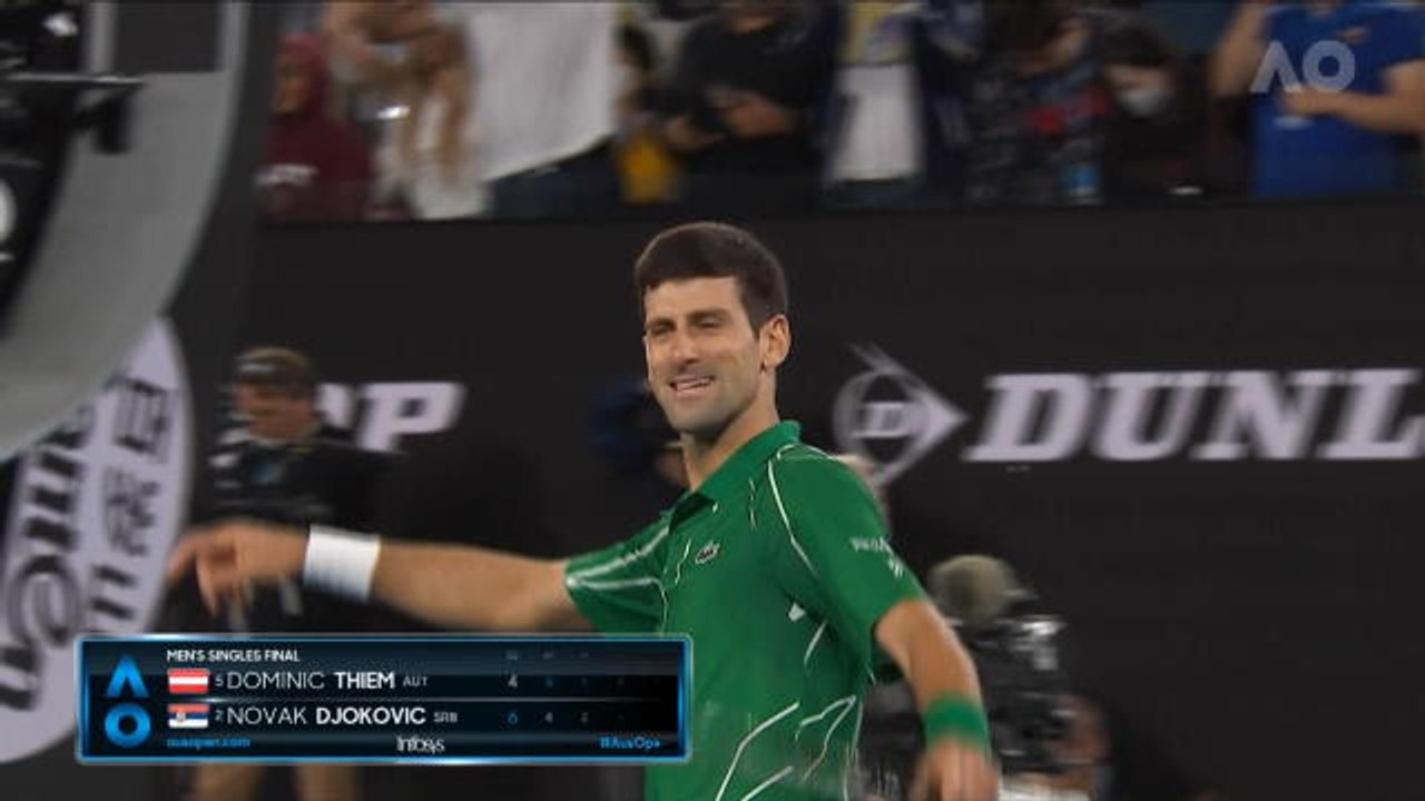Novak Djokovic wins Australian Open