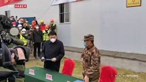 Çin'de Koronavirüs hastanesi açıldı