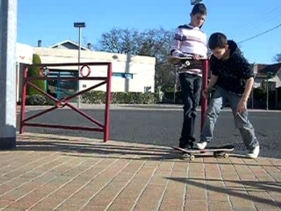 Raphael gap 2 marche en varial flip