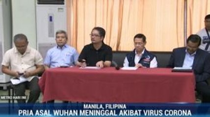 Filipina Umumkan Kematian Pertama Korona di Luar Tiongkok