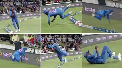 India vs New Zealand 5th T20I : Sanju Samson Mind-blowing Fielding Effort
