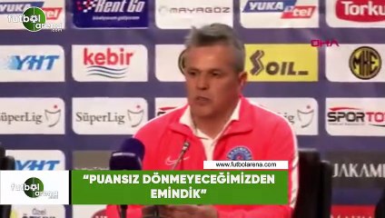 Erkan Çoker: "Puansız dönmeyeceğimizden emindik"