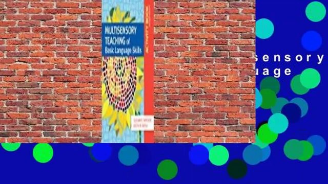 About For Books Multisensory Teaching of Basic Language Skills Activity Book, Revised Edition