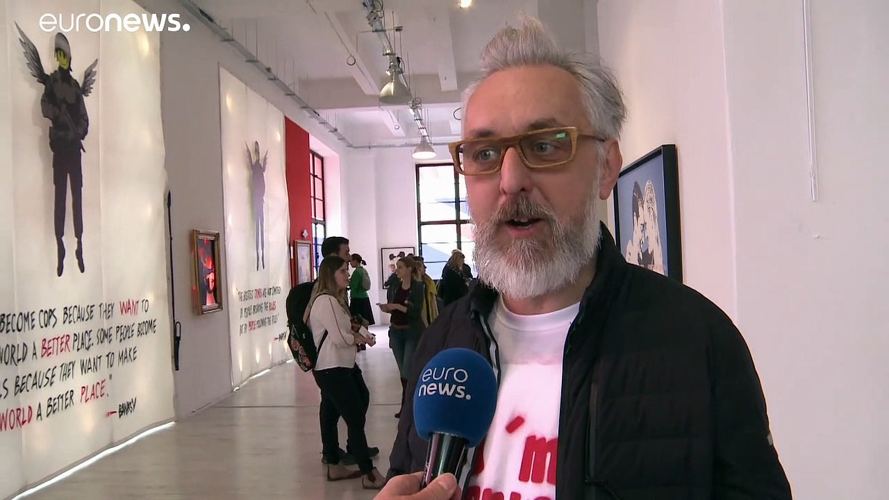 Bis 30. April: Banksy in Budapest