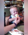 The Cutest Emotions Of Babies When They Eat Ice Cream