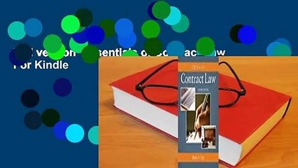 Full version  Essentials of Contract Law  For Kindle