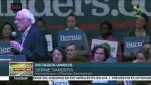 EEUU: Sanders llama a demócratas a cerrar filas para derrotar a Trump