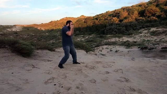 Boxing straight punches drill - Left, Left-right, Right