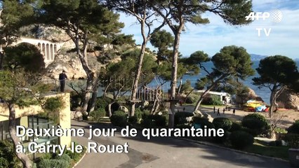 Exclusif: 2e jour de quarantaine pour les rapatriés de Wuhan à Carry-le-Rouet