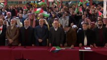Filistinli gruplar, ABD'nin sözde barış planına karşı 