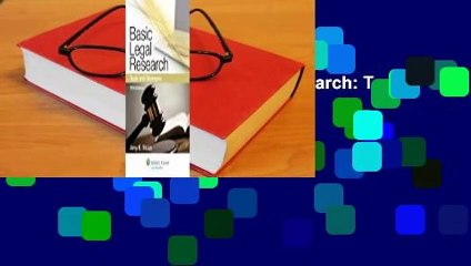 About For Books  Basic Legal Research: Tools and Strategies  Review
