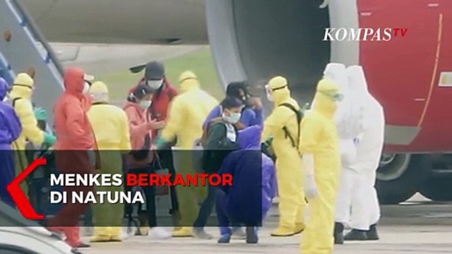 Menkes Berkantor di Natuna Selama Masa Karantina WNI dari Wuhan