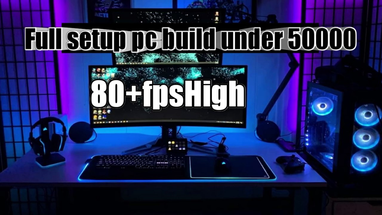 50000 full setup pc build for gaming streaming and video editing / pc ...