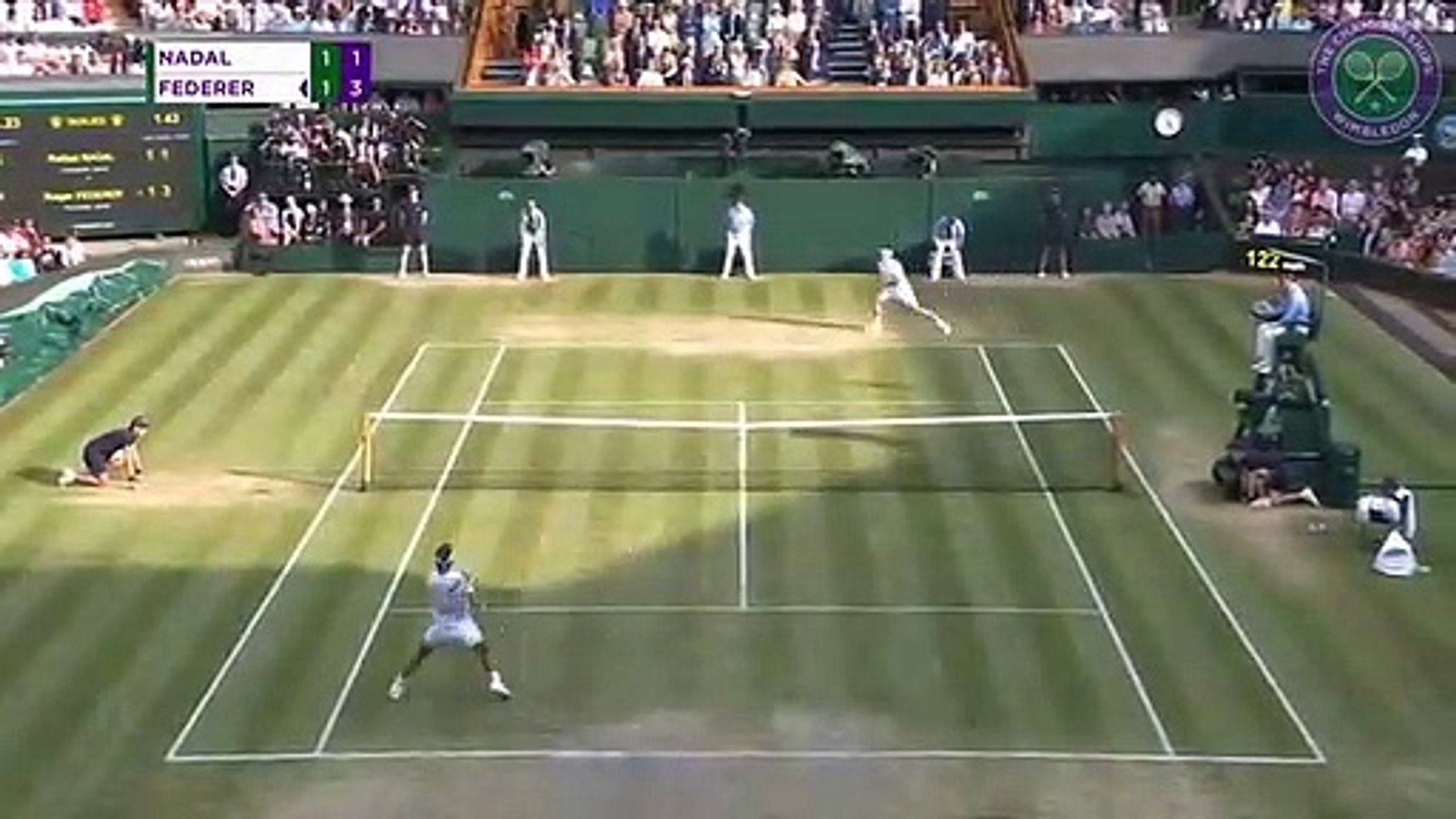 Roger Federer vs Rafael Nadal Wimbledon 2019 semi-final highlights - video  Dailymotion
