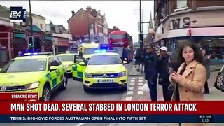 Breaking news- police shoot dead a terrorist in Streatham, South London after people are stabbed.