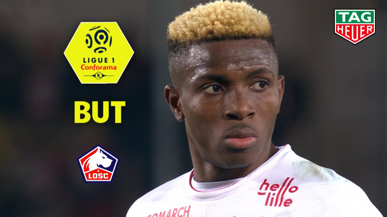 But Victor OSIMHEN (80ème pen) / RC Strasbourg Alsace - LOSC - (1-2) - (RCSA-LOSC) / 2019-20