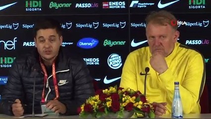 Robert Prosinecki: “İkinci yarıda oyun umut verdi”
