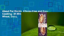 About For Books  Allergy-Free and Easy Cooking: 30-Minute Meals without Gluten, Wheat, Dairy,