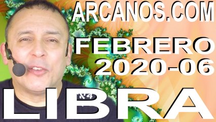 LIBRA ENERO 2020 ARCANOS.COM - Horóscopo 2 al 8 de febrero de 2020 - Semana 06