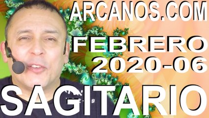 SAGITARIO ENERO 2020 ARCANOS.COM - Horóscopo 2 al 8 de febrero de 2020 - Semana 06