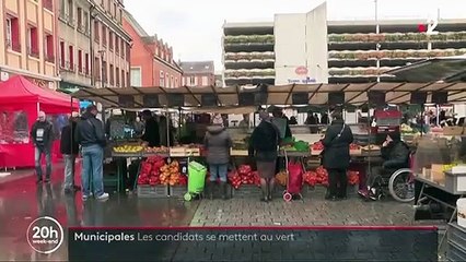 Municipales : les candidats se mettent au vert
